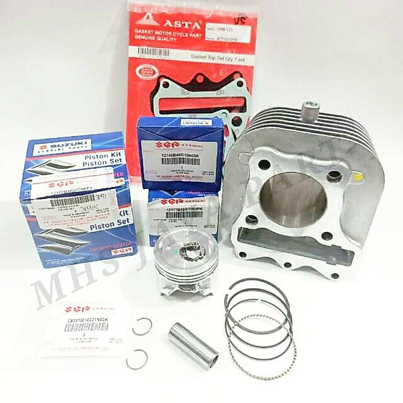 CYLINDER BLOK SEHER BORING SPIN SKYWAVE SKYDRIVE