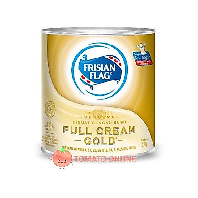 Susu Kental Manis Bendera Frisian Flag Gold 370 gram gr G / 370gr