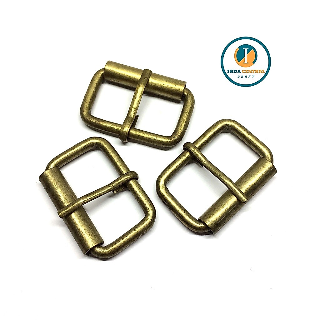 RING TUSUK GESPER TAS BESI 2.5 CM ANTICGOLD