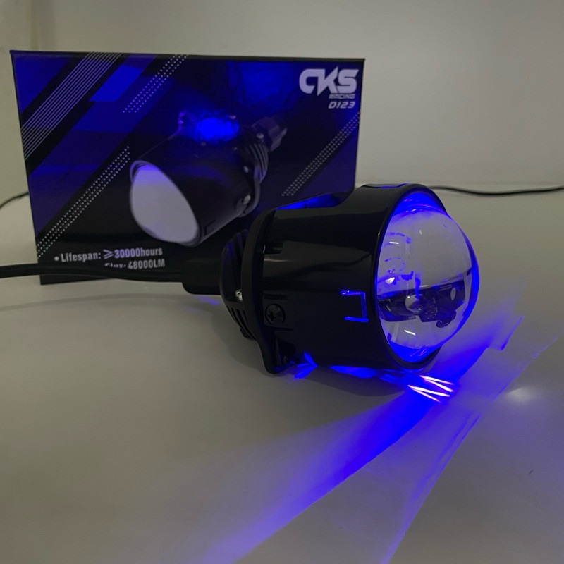 Biled Projector Original Biled 2.5 Inch Cks Blue Lens