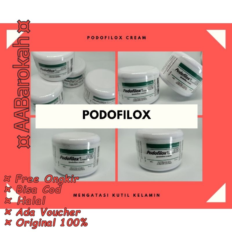 Podofilox 0.5 cream Penghilang Kutil Obat Kutil Kelamin Pria & Wanita – PODOFILOX Cream Asli & Ampuh