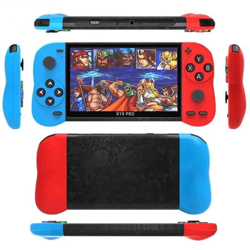 NEW 5.1 Inch X16 Pro Video Game Console 8GB Dual Joystick Handheld Game Console Children Portable Re