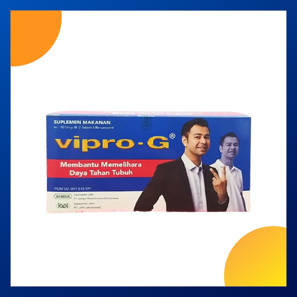 Vipro - G Box 20 Tablet Effervescent