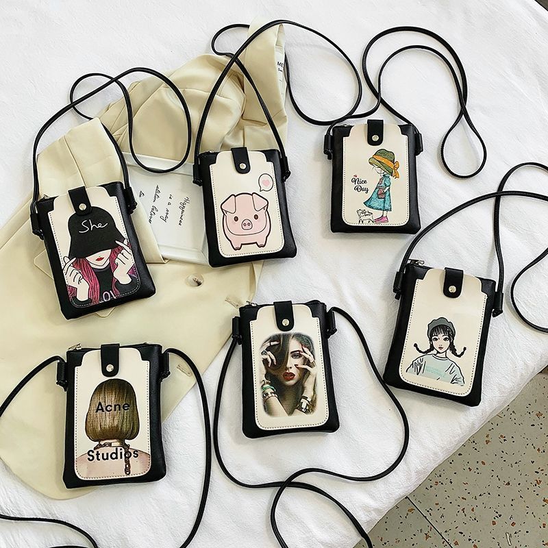 New women's crossbody bag, wallet, and phone bag