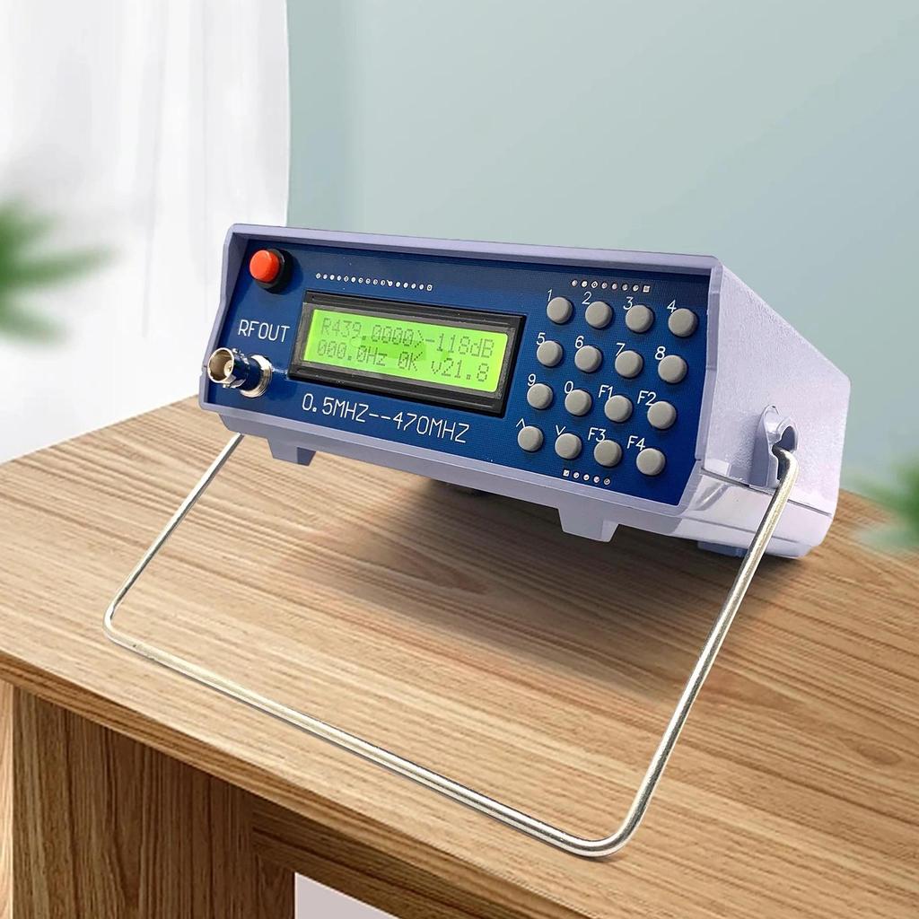 05M‑470MHz RF Signal Generator FM Intercom Generator Frequency Signal Source Signal Generator for FM