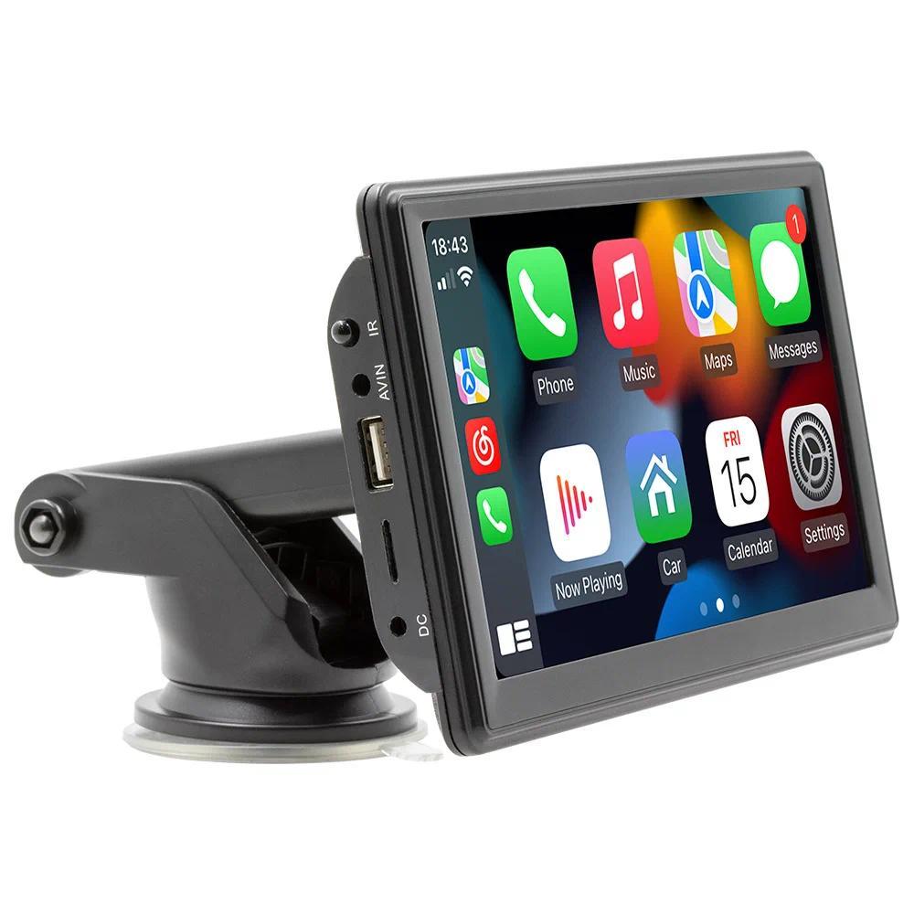Car electronic accessories CarPlay portable screen Bluetooth car MP5 player multimea car player HD n