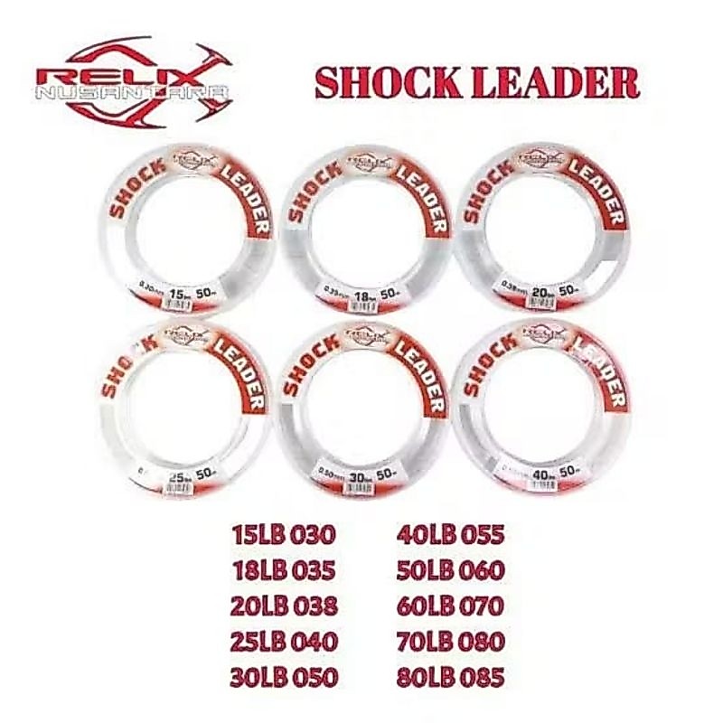 Shock Leader Relix Nusantara 50m Senar Leader Relix Nusantara