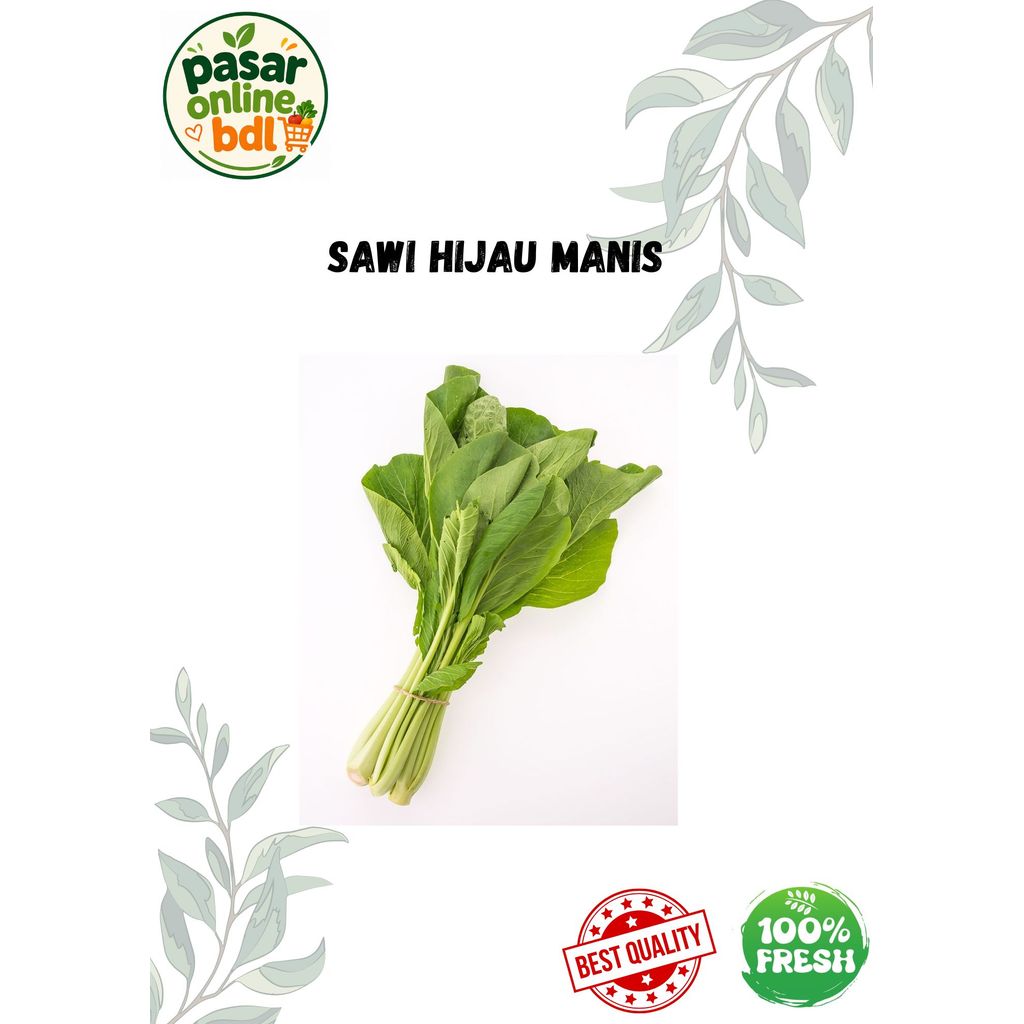 Sawi Hijau Manis / Sawi Mie Ayam Sayur Segar by pasaronlinebdl
