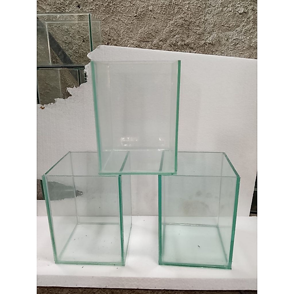 akuarium 15*15*20 akuarium kaca