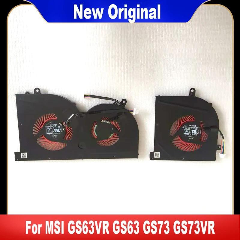 For MSI GS63VR GS63 GS73 GS73VR MS-17B1 Laptop Cooling Fan Cooler Fan CPU BS5005HS-U2F1 GPU BS5005HS