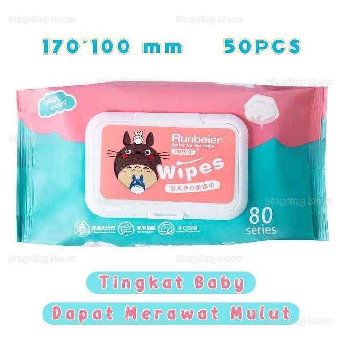 Tissue Basah Kucing Anjing Tisu Kucing Tissue Kucing Tisu Basah Kucing Grooming Hewan - B-Tisu