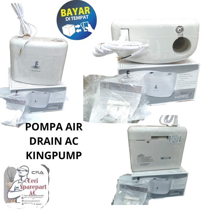 drain pump indoor AC / Drainage pump / Pompa indoor AC merk king pump
