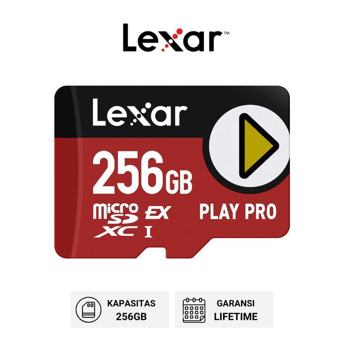 Lexar PLAY PRO Micro SDXC Express Card - 256GB