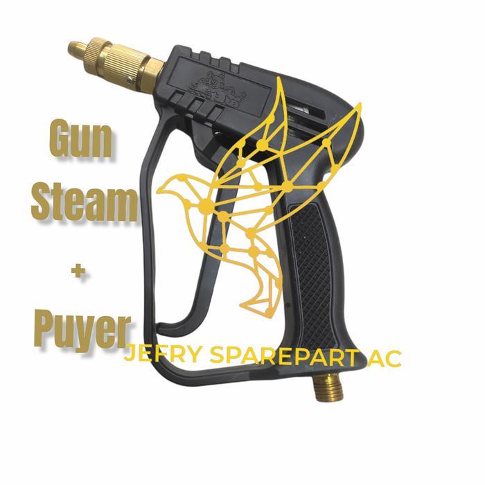 Gun steam tembakan air ac nosel steam gan semprotan