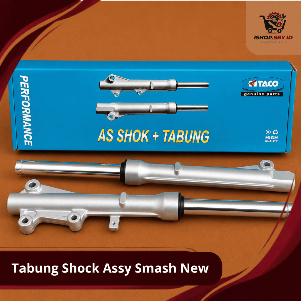 Tabung Shock Assy Smash New TC Kitaco / Tabung Skok Depan / Shockbreaker Depan Motor Suzuki Smash Ne
