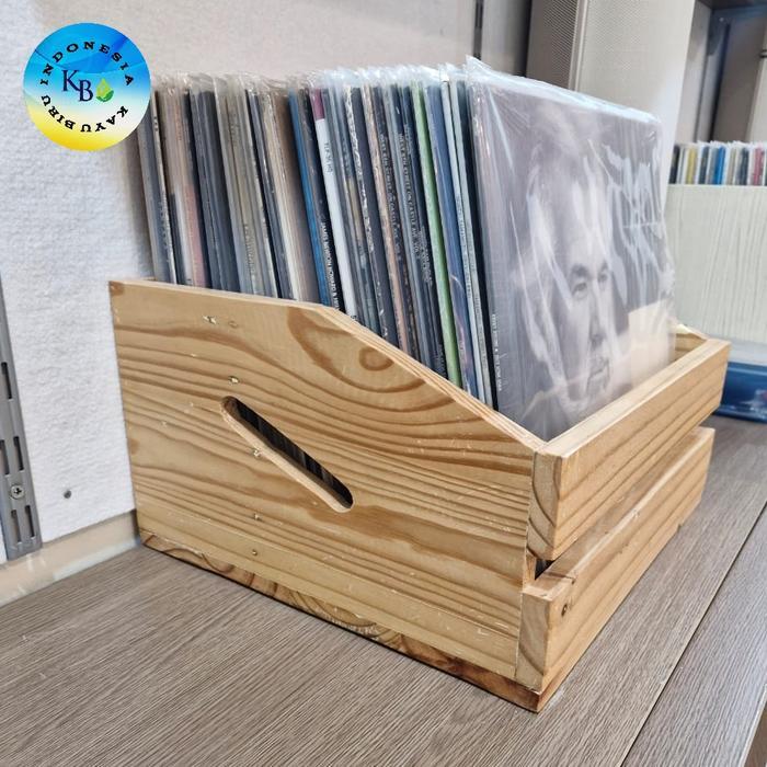 (vn1) crate vinyl piringan hitam 12 " crate multifungsi Penyimpanan
