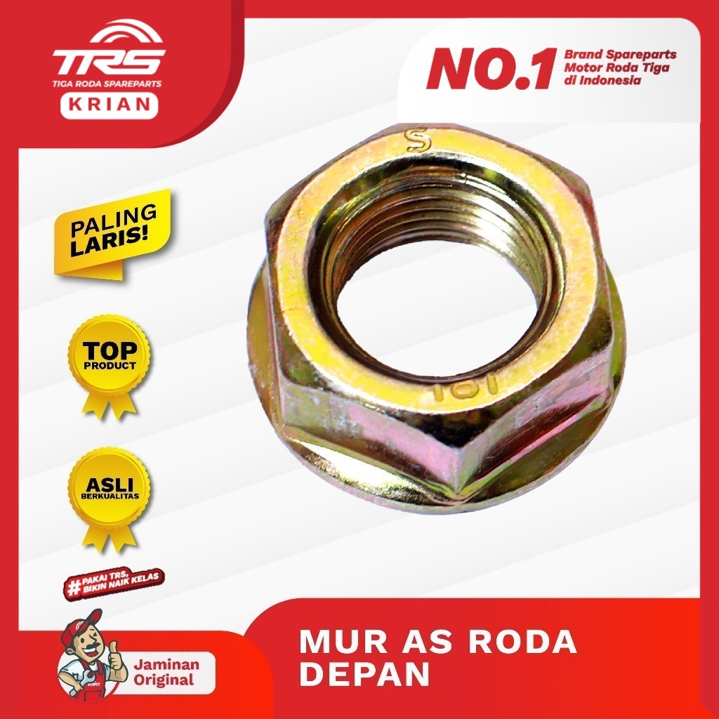 TRS Mur As Roda Depan Viar Kaisar Tossa Nozomi Appktm Happy Roda 3 Spareparts Original TRS Jakarta