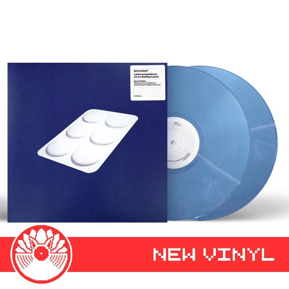 Spiritualized - Ladies And Gentlemen We Are Floating In Space (Limited Neptune Blue 2xLP) Piringan H