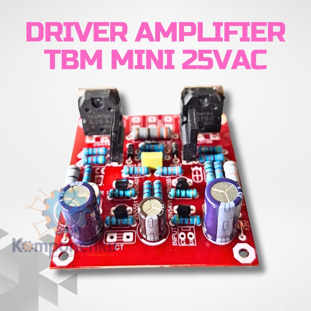 Driver Ampli Mono TBM Mini Untuk Rangkaian Audio