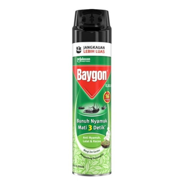 BAYGON AEROSOL ZEN GARDEN 600 ML