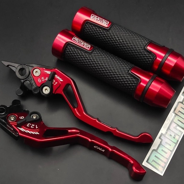 Handgrip Rizoma CNC + Handle Full CNC Handgrip Motor Model Rizoma Original Handgrip Motor Original