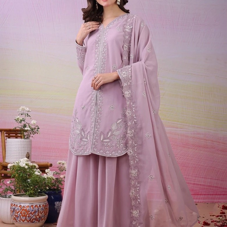 kurti set sharara style