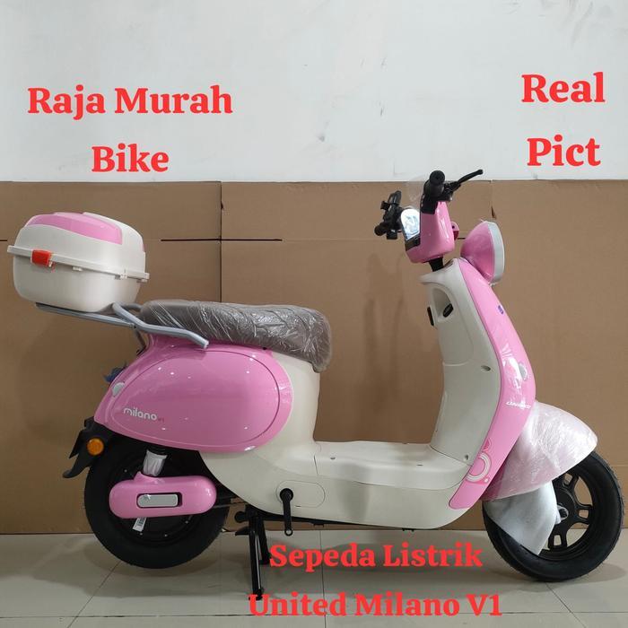 Sepeda Listrik United Milano V1 Sepeda Listrik E-Bike United Milano V1 Bergaransi Resmi Sepeda Listr