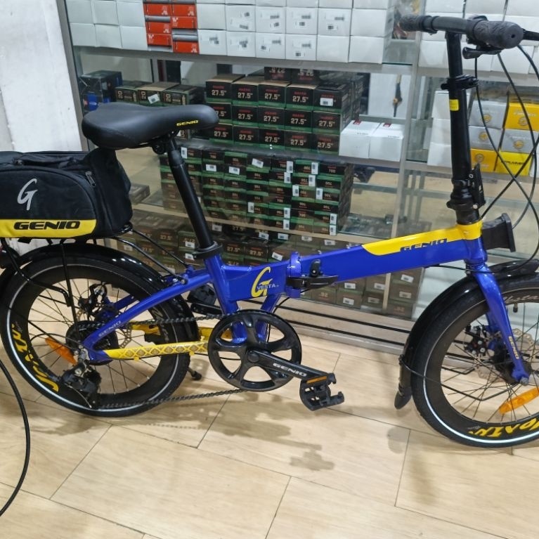 Sepeda Lipat Genio Vesta 20" frame Alloy