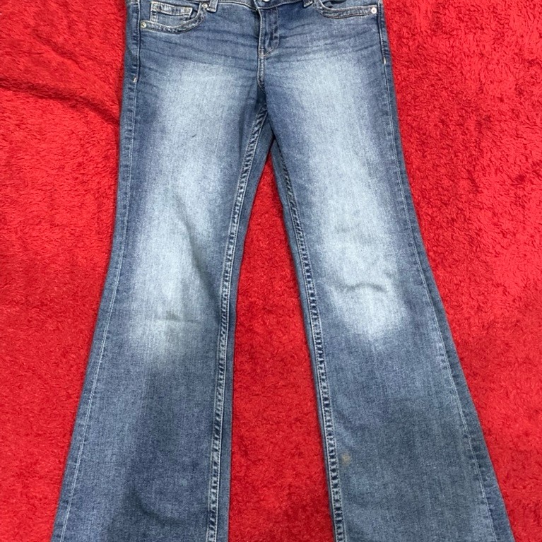 Celana Jeans Cutbray Low Waist H&M Preloved