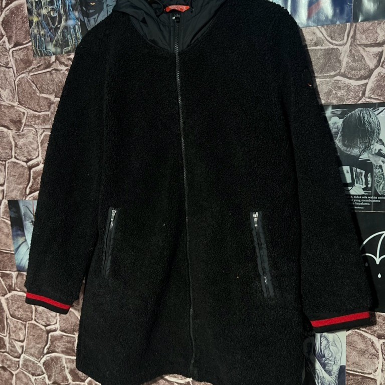 hoodie zipper CROCODILE SHERPA (woman)
