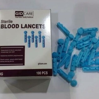 Original JARUM LANCET UNTUK TUSUK JARI EASY TOUCH/ BLOOD LANCET FOR GCU EASY TOUCH MURAH Exp Baru