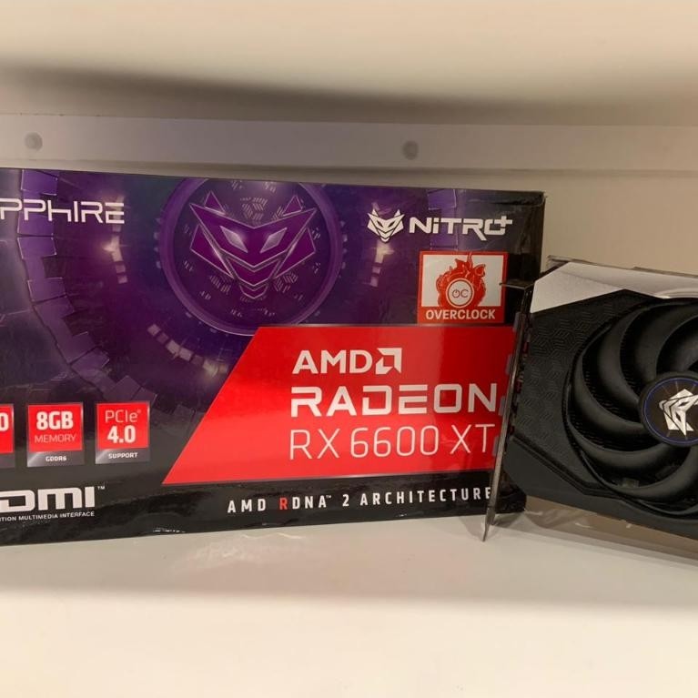 VGA AMD SAPPHIRE RX 6600 XT / RX 6600XT NITRO+ 8GB - 2ND BOX