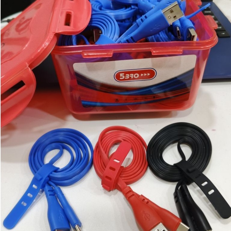 Kabel Charger 5Bro Type-C 1 toples isi 25