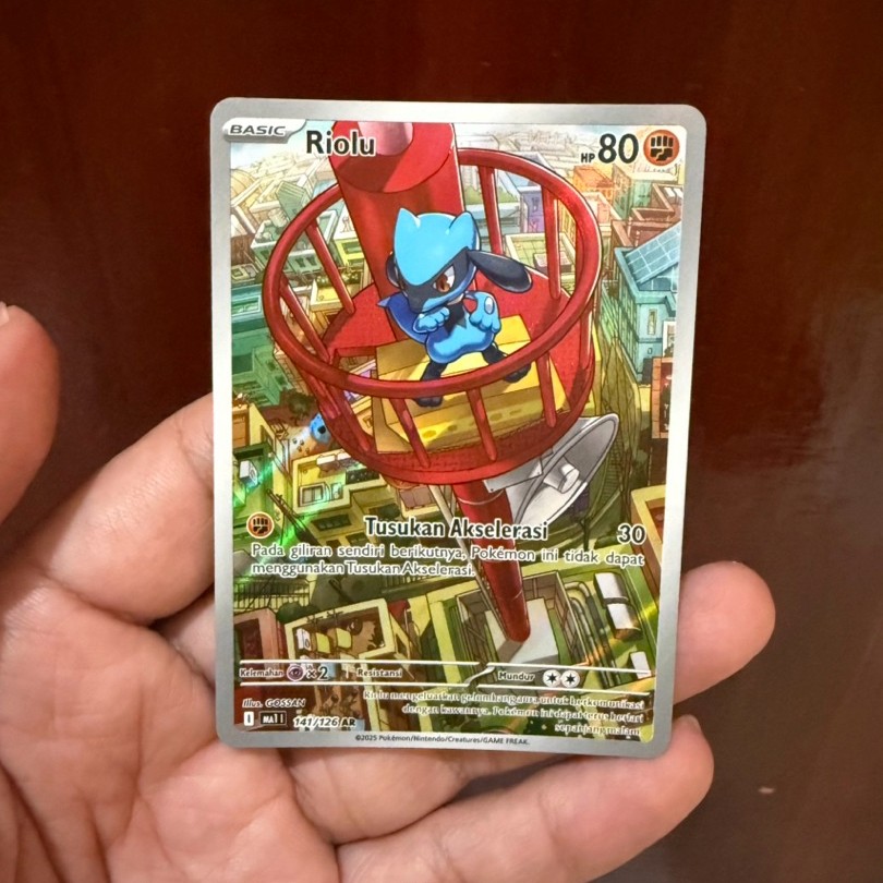 Riolu Pokemon Card IDN