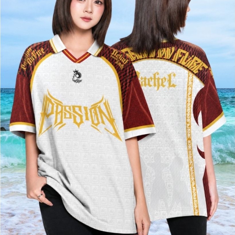 Jersey JKT48 Team Passion Oversized Unisex [FREE KEYCHAIN+STIKER]