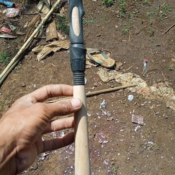 gagang joran udang galah p35cm