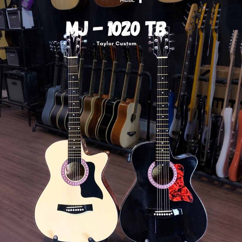 Gitar Akustik Taylor Custom Tanam Besi
