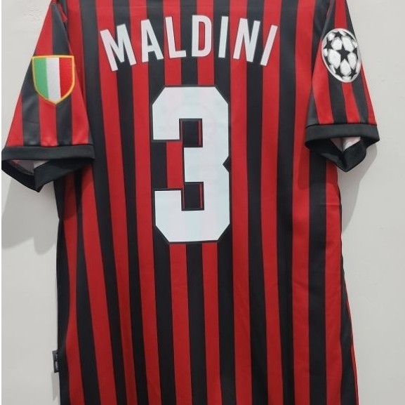 jersey retro Asem ilan Maldini size m
