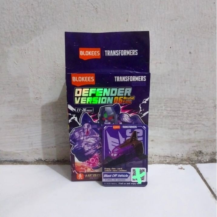 Blokees Transformers Defender Version 06 OFC Blast Off Vehicle