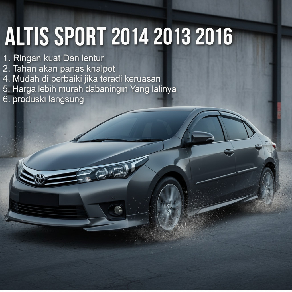 BODYKIT COROLLA ALTIS 2014 2015 2016 BODY KIT ALTIS