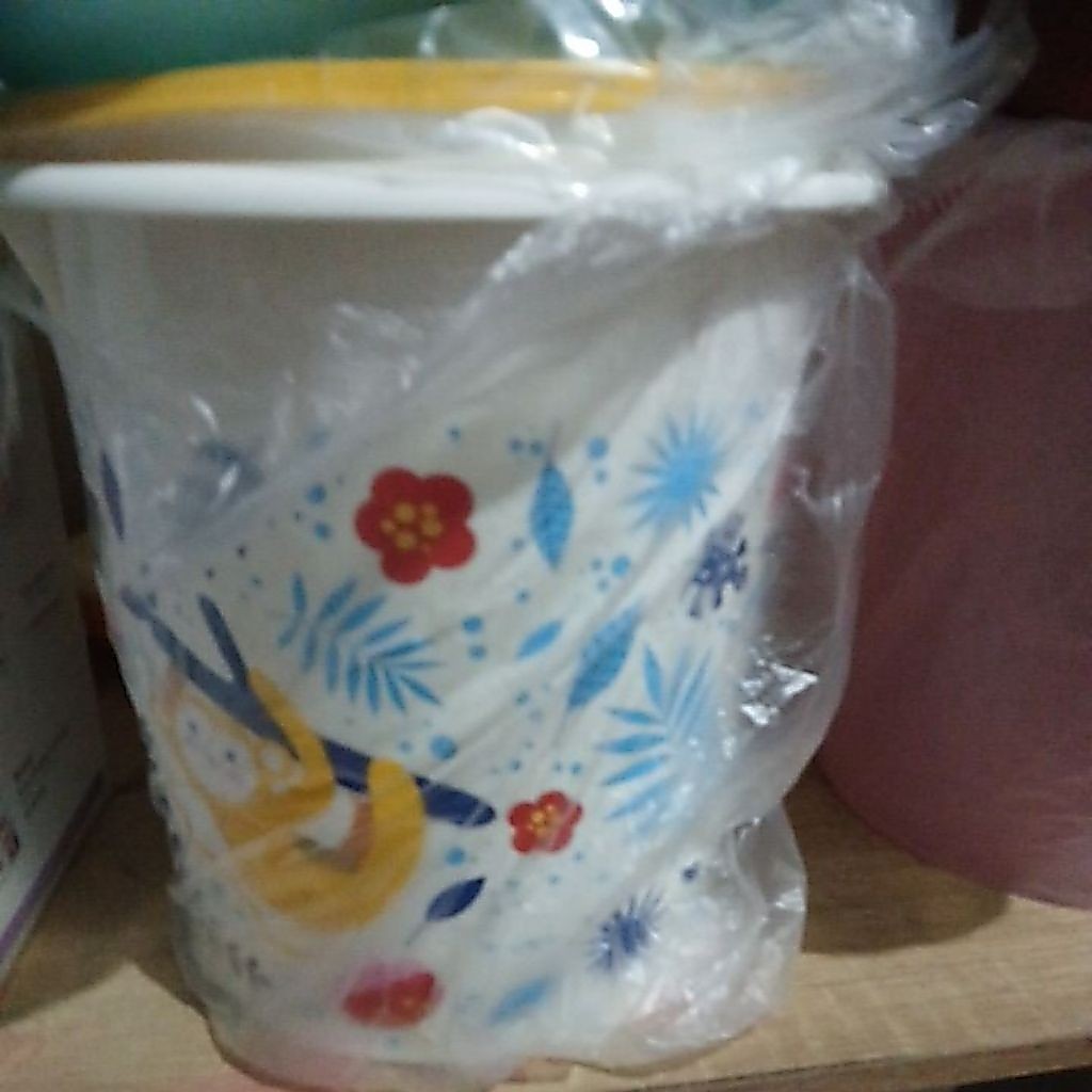 Giant canister Tupperware
