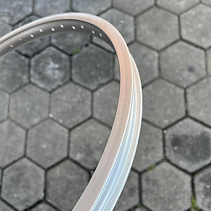 Rims 20 48 Hole Bmx 48H Araya 20He Mp-707X Original Single Wall Silver