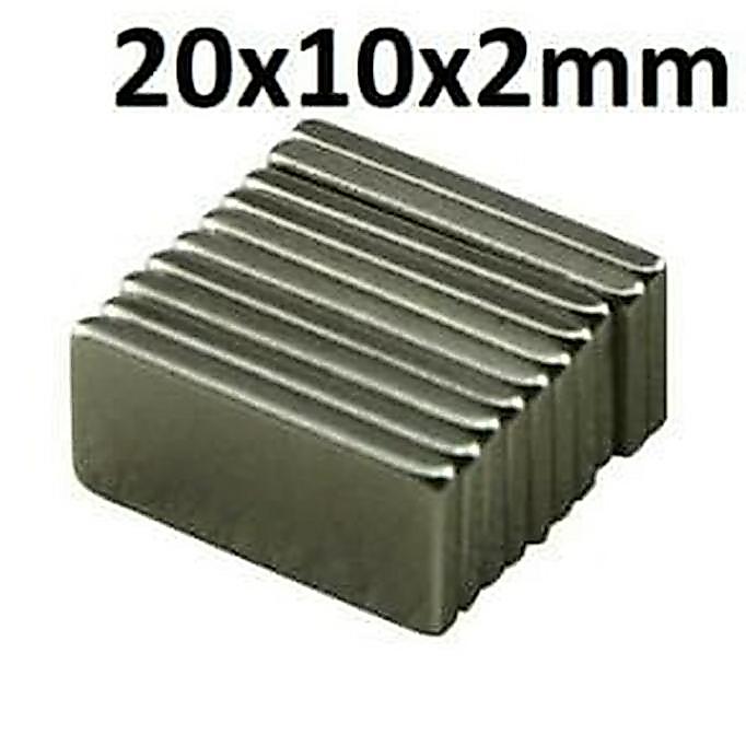 Magnet Neodymium Kotak Super Kuat 20x10x2mm