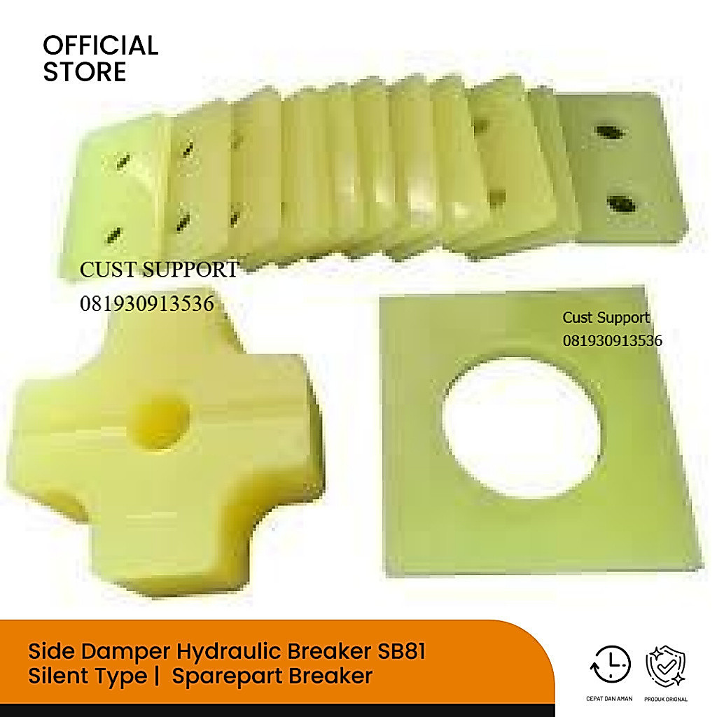 Side Damper Hydraulic Breaker SB81 Silent Type |  Sparepart Breaker