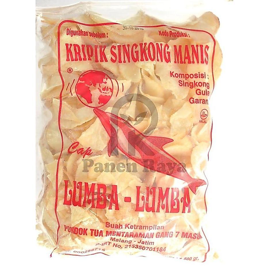 Keripik Singkong Malang Lumba Lumba Besar Kripik Manis / Asin
