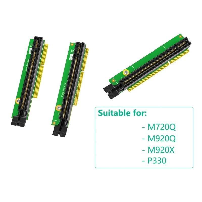 PCI E Graphic Card Adapter Tiny 4 Tiny 5 Tiny 6 PCIE16 Riser Card 01AJ940 for Lenovo M920q M920x M91