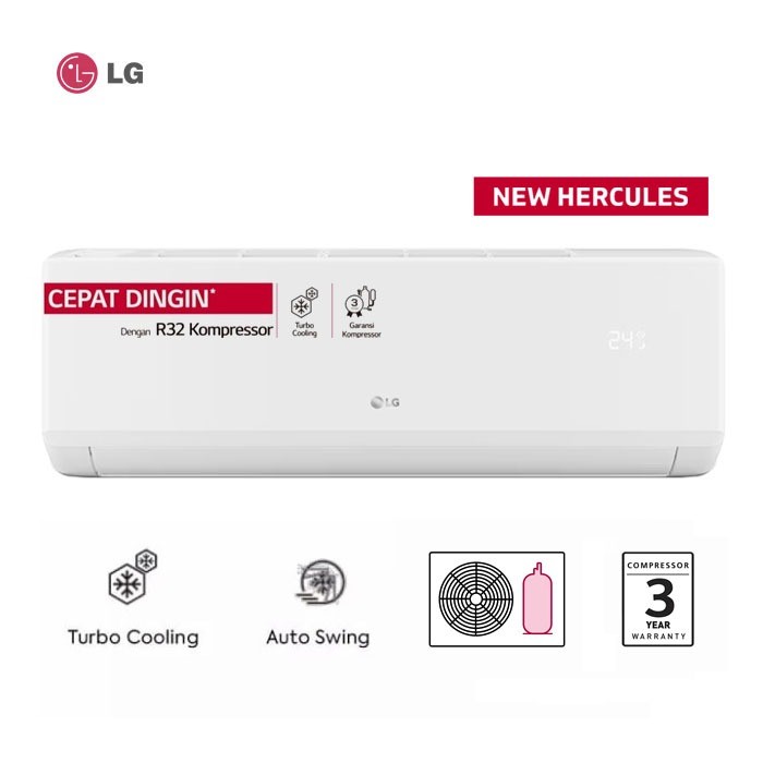 AC LG 1/2 PK LG 1/2 PK R32 LOW WATT 0.5PK FREE ONGKIR SERANG KOTA