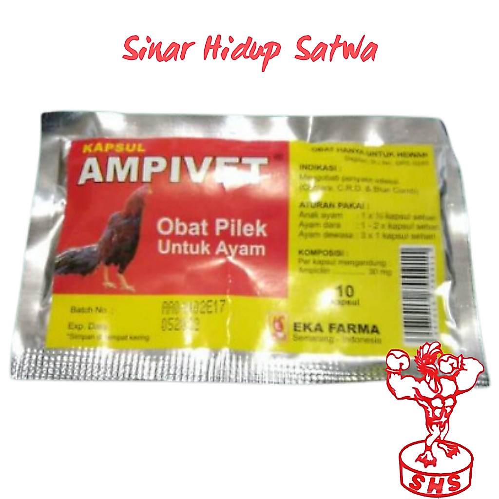 Obat pilek ayam ampivet