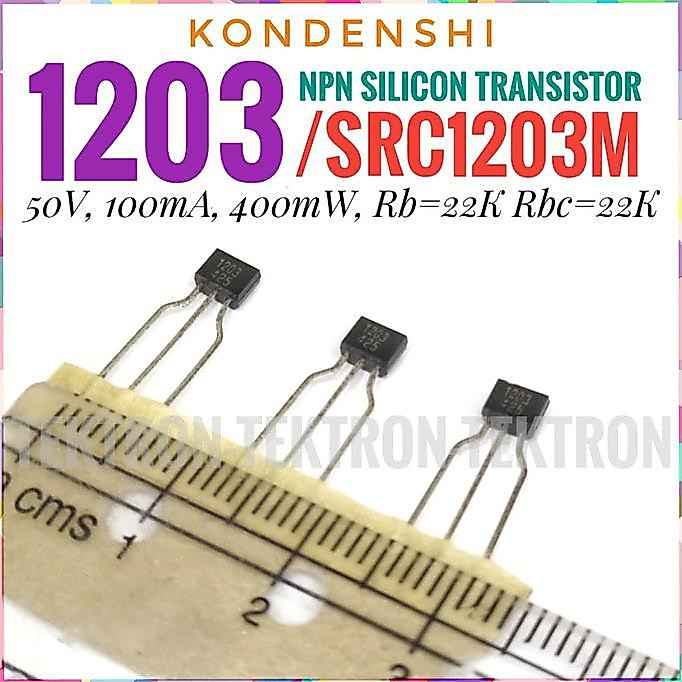 (5) Transistor 1203 SRC1203 NPN Silicon Tr Kodenshi tektron22 dijamin