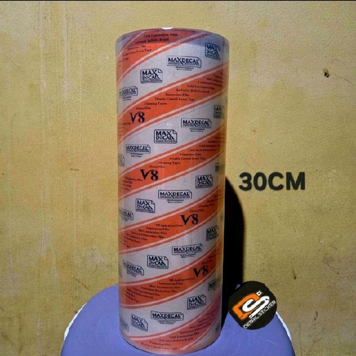 Transfer tape masking tape Maxdecal Laminasi sticker 30cm 30 cm - MAXDECAL